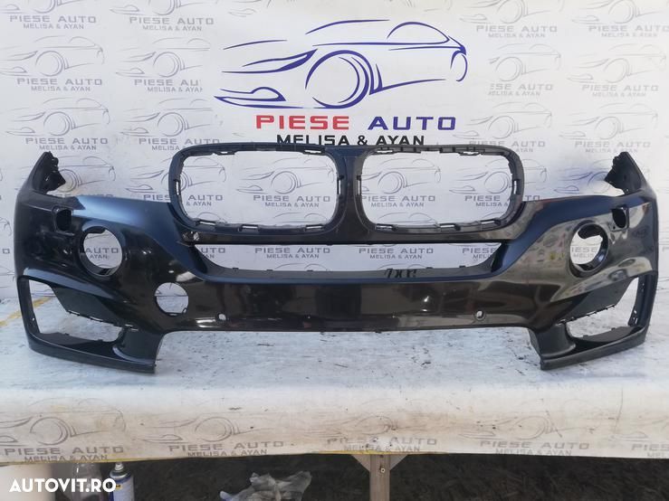 Bara fata Bmw X5 F15 an 2013-2014-2015-2016-2017-2018 Gauri pentru 4 senzori si spalatoare faruri - 1