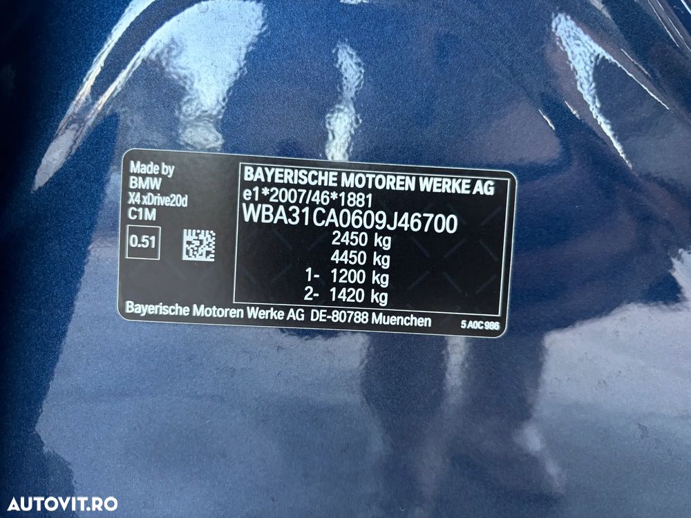 BMW X4 xDrive20d MHEV - 38