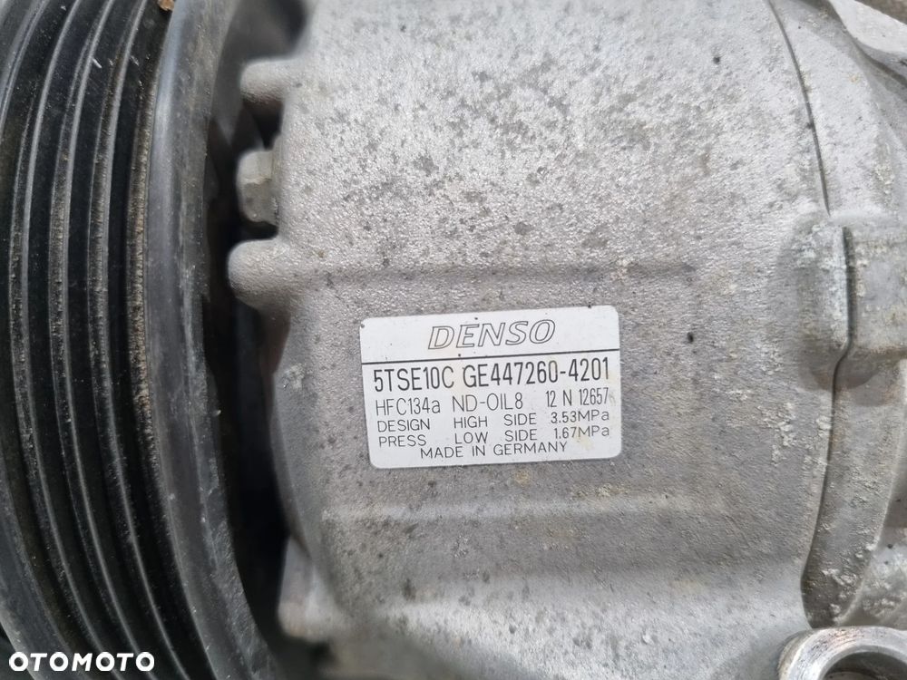 TOYOTA YARIS III SPRĘŻARKA KOMPRESOR KLIMATYZACJI GE447260-4201 - 4