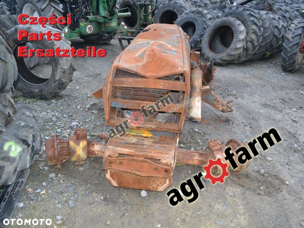 Renault 75-14 części, skrzynia biegów, oś - 4