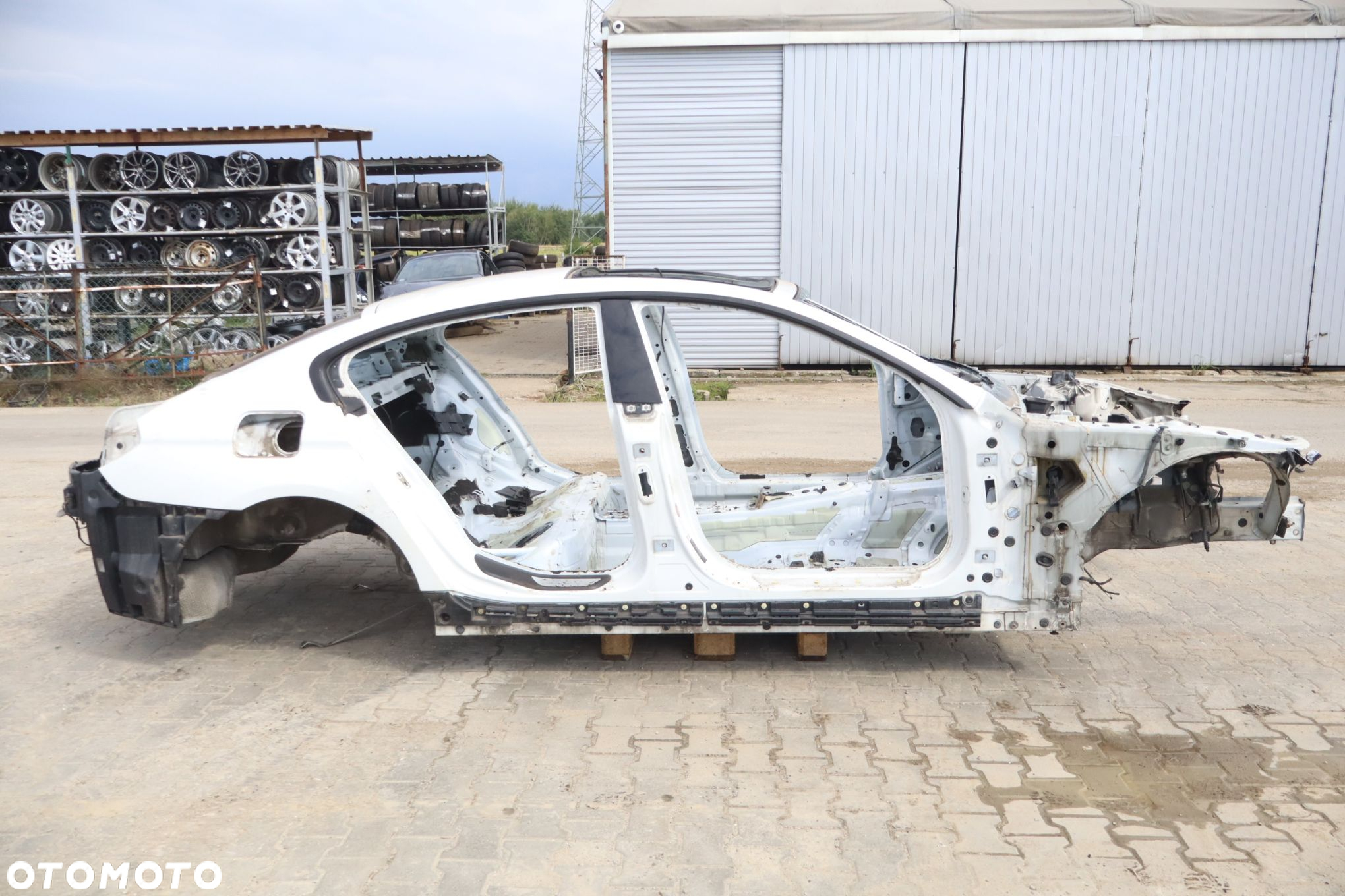 ĆWIARTKA LEWY PRZÓD PODŁUŻNICA BMW 6 640D F06 - 4