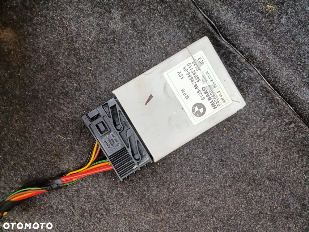 Moduł MPM zarządzania energią wtyczka BMW E60 E61 6939655 - 2