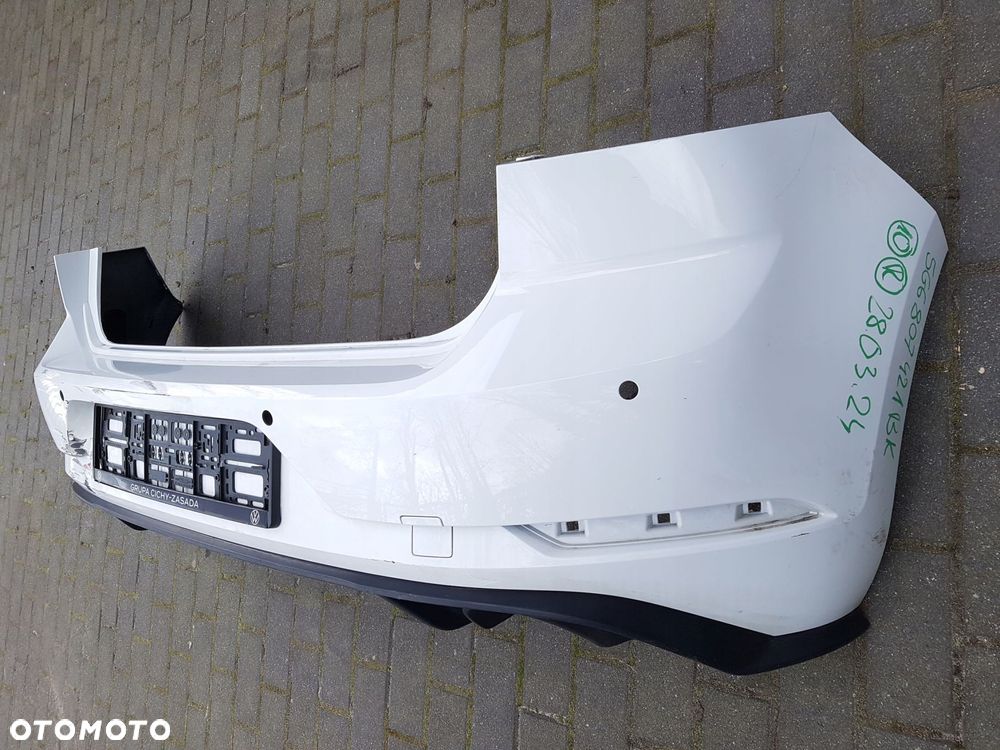 vw golf 7 hb lift gti gtd zderzak tył 5g6807421bk 4 pdc - 3