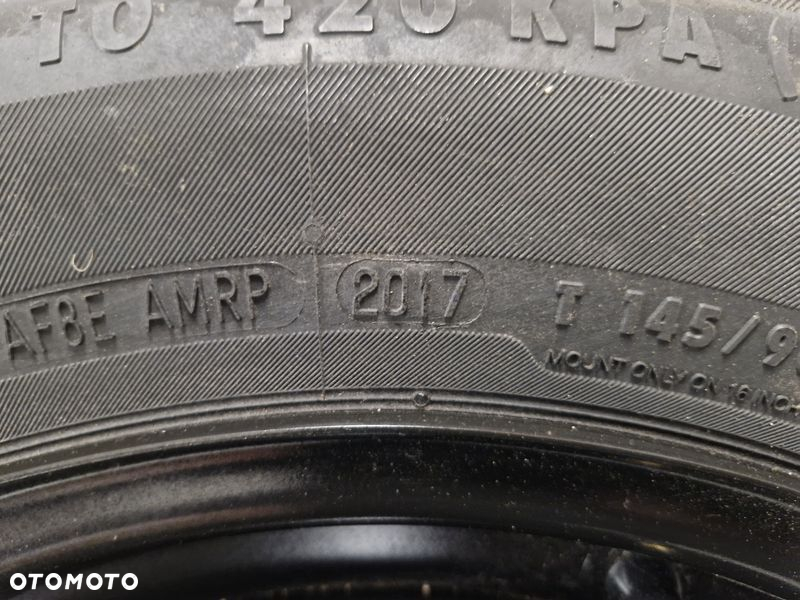 NISSAN QASHQAI I 1 J10 KADJAR KOŁO ZAPASOWE 16 CALI 145/90/16 5X114. 40300JD077 ET40 - 4