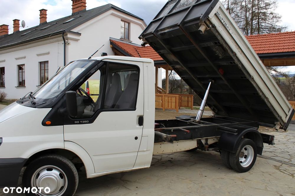 Ford Transit T350 Solidna Wywrotka Na Bliźniaku na Kat B Zdrowa Bez Grama Rdzy - 22