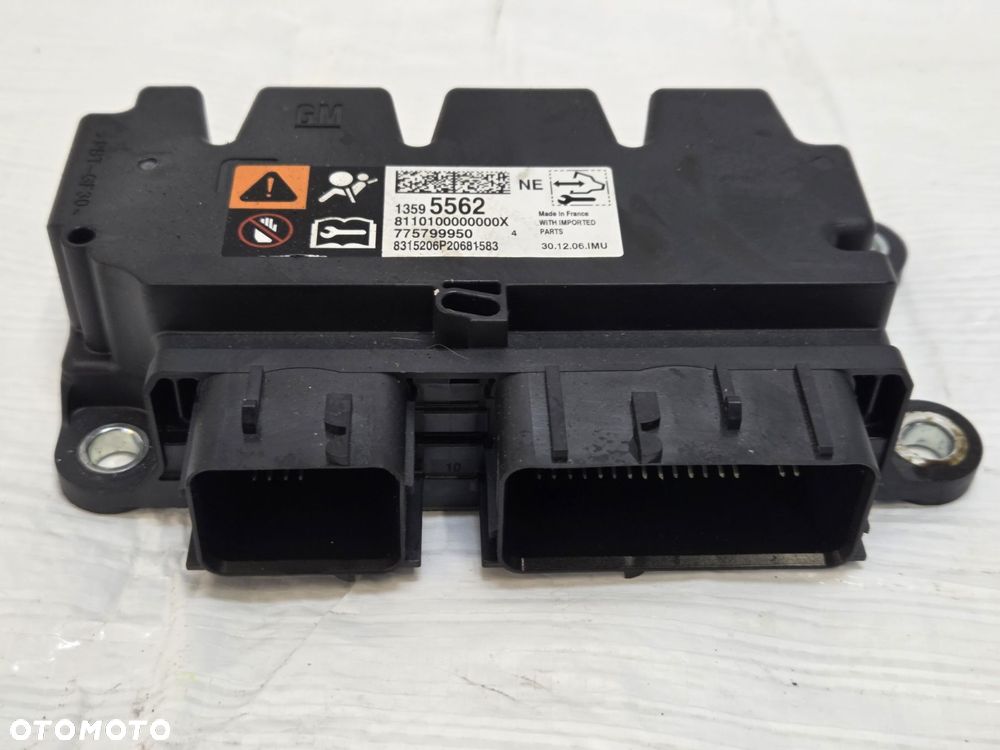 MODUŁ STEROWNIK AIRBAG PODUSZEK OPEL ADAM 13595562 - 1