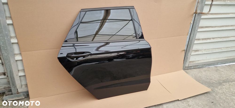 FORD MONDEO MK5 LIFT COMBI KOMPLETNE DRZWI PRAWY TYŁ DEMONTAŻ CZARNE - 2
