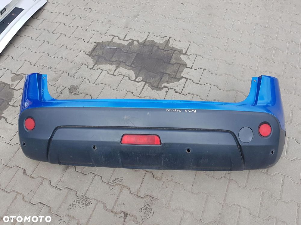 NISSAN QASHQAI I J10 06-09r ZDERZAK TYŁ BV4G - 1