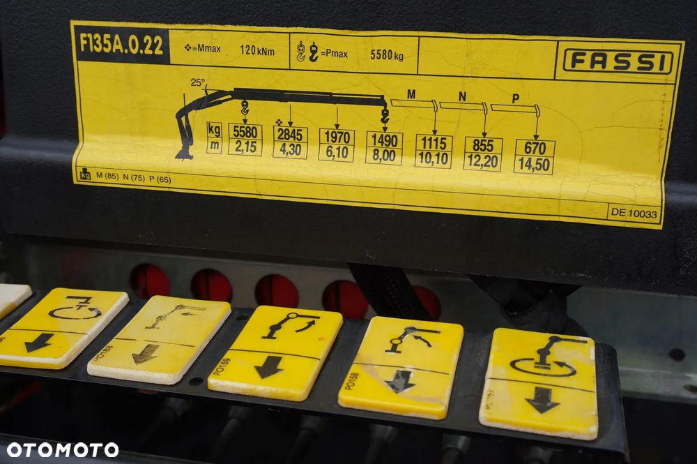 Iveco Stralis 19.310 4x2 E6 / 100 tys. km! / FASSI F135A.0.22 / 430 MTH / pilot / rotator / burtowy 16 EPAL - 16