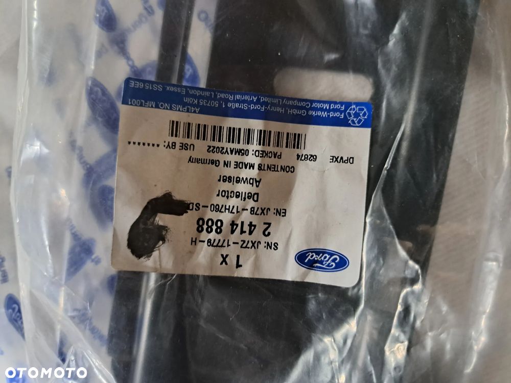 ślizg mocowanie zderzaka tylnego tył Ford Focus MK-4 IV 2414888 JX7B-17H760-SD Deflektor Deflector zderzaka Ford Focus IV MK-4 - 2