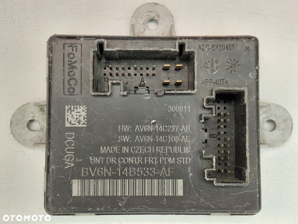 Moduł sterownik drzwi prawy przód FORD FOCUS MK3 bv6n14b533-af - 1