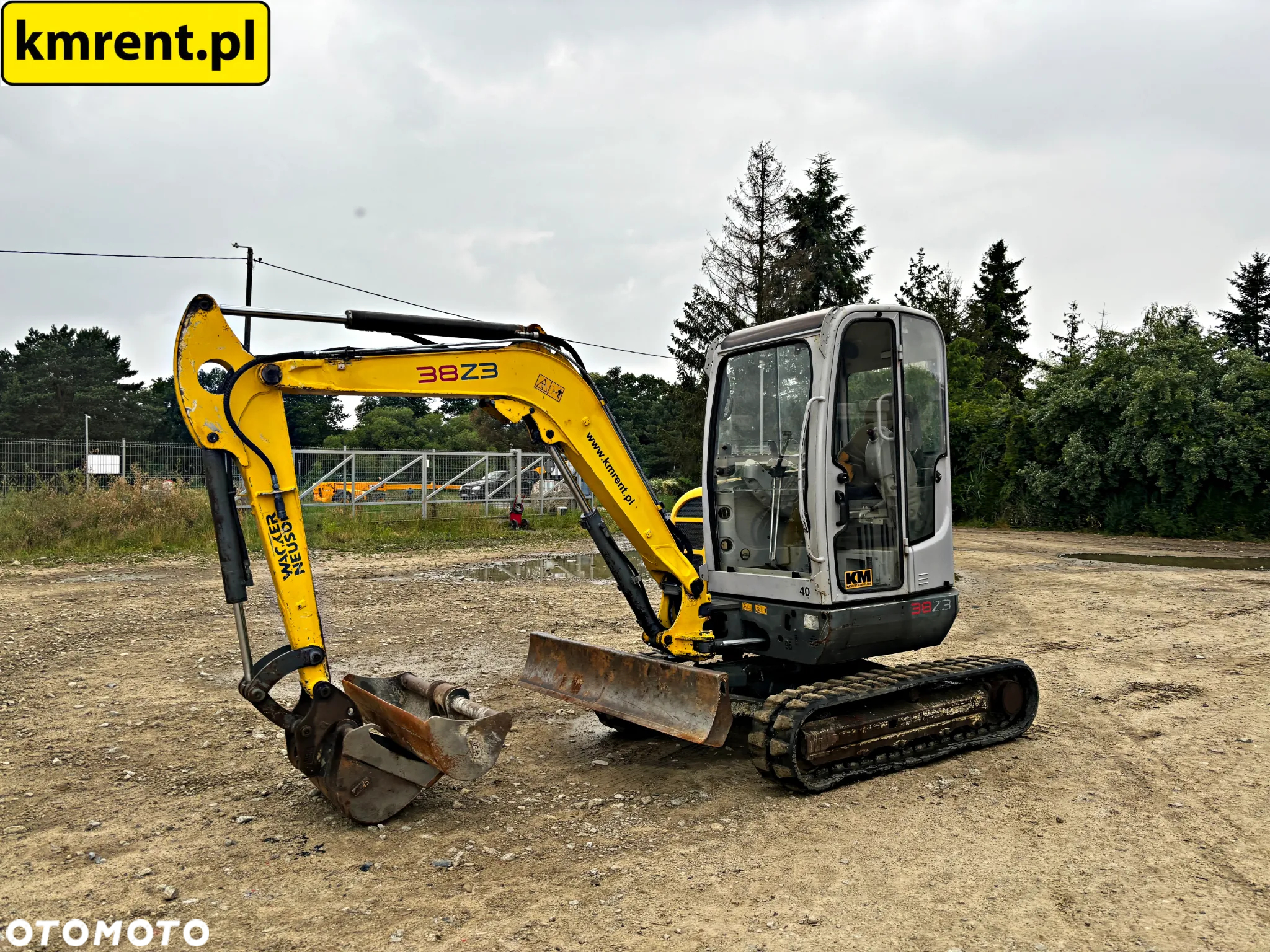 Wacker Neuson 38Z3 MINI-KOPARKA 2012R. | JCB 8040 8035 8030 VOLVO ECR 48 CAT 305 - 9