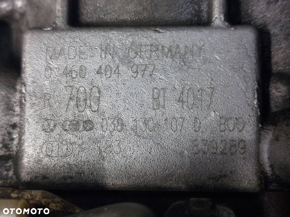 POMPA WTRYSKOWA + WTRYSKIWACZE AUDI A3 8L 1.9 TDI 038130107D 038130202B - 10