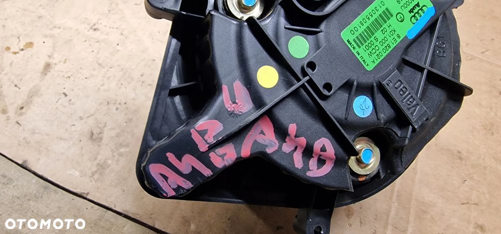 Wentylator silnik dmuchawy nagrzewnicy Audi A4 B6 8E1820021A - 6