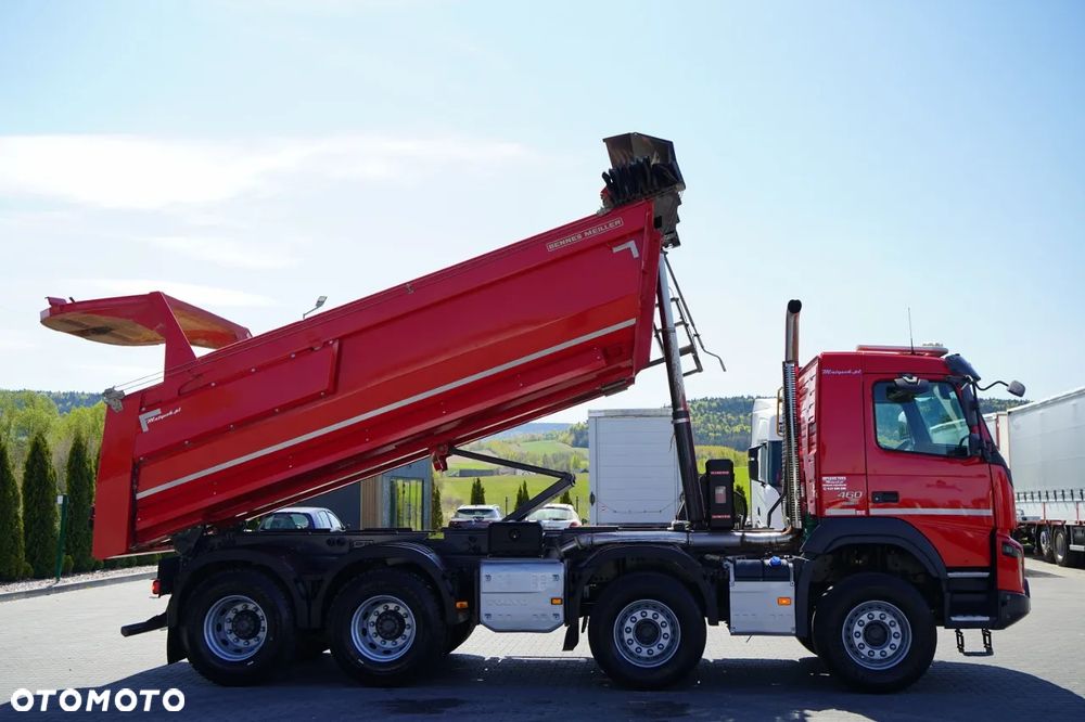 Volvo FMX 460 / 8x4 / WYWROTKA TYLNOZSYPOWA / I-SHIFT / EURO 6 / - 7