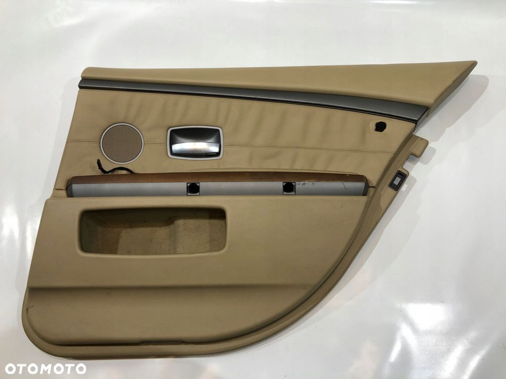 bmw 7 e65 boczek tapicerka drzwi prawy tył tylny - 2