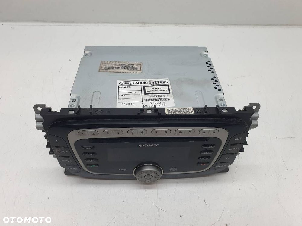 RADIO ODTWARZACZ CD FORD S-MAX I MK1 7S7T-18C939-AE - 2