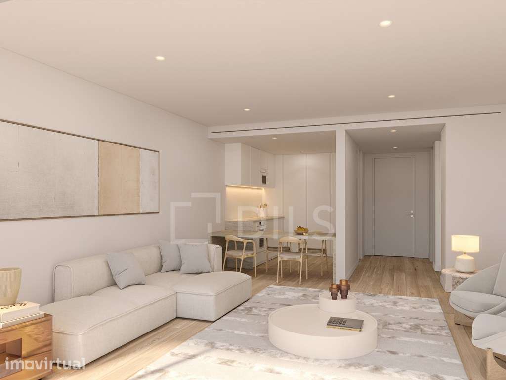 Apartamento T2 com varanda e lugar de garagem, inserido em novo con... - Grande imagem: 3/63