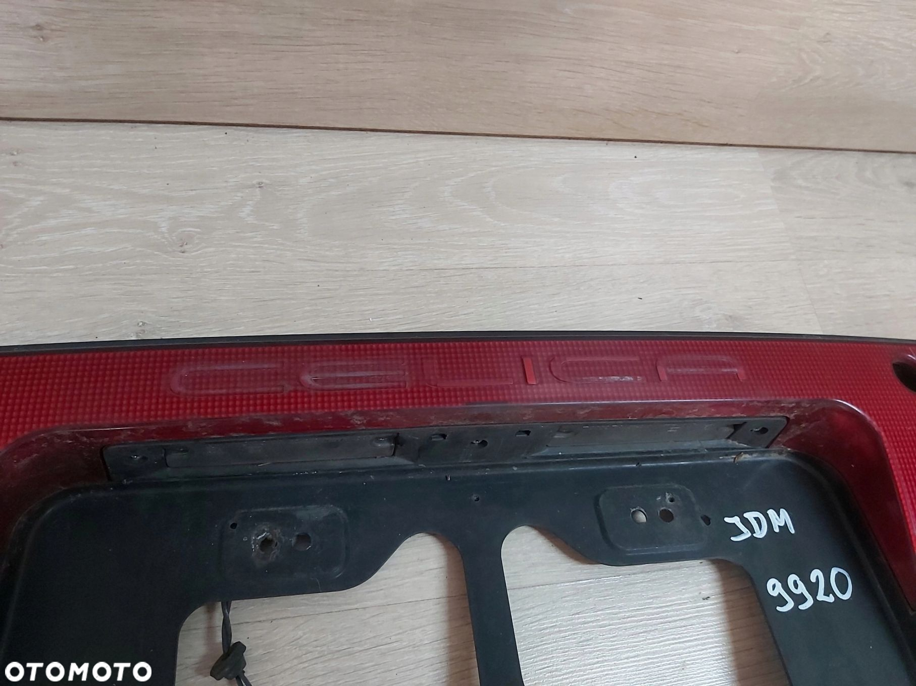 TOYOTA CELICA V blenda ramka tablicy tył JDM 75082-20200 - 2