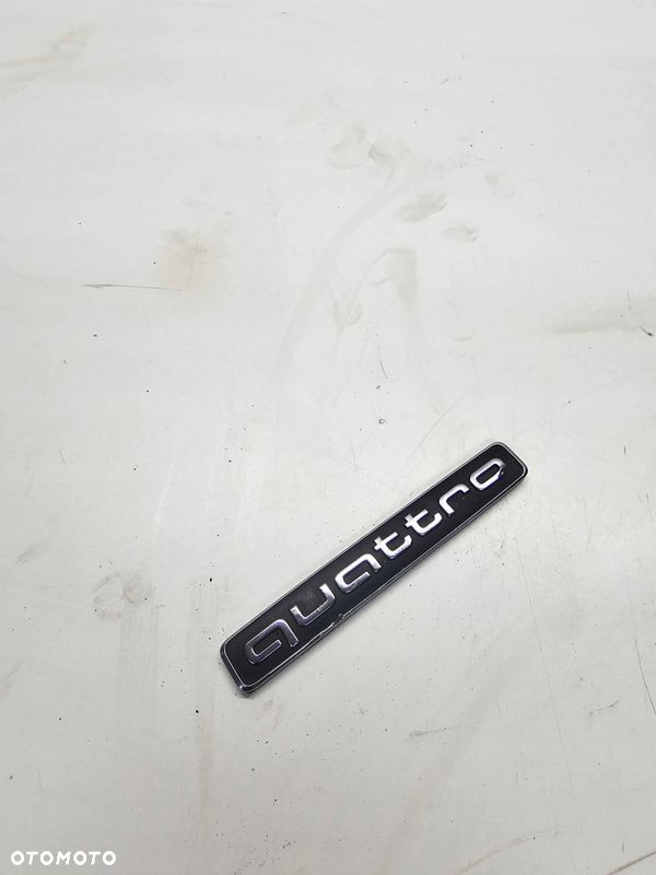 ZNACZEK EMBLEMAT QUATTRO AUDI A3 A4 A5 A6 A7 4G0853736E - 1