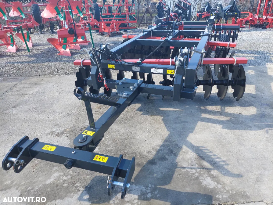 Altul Sapac Zea 2,8m Disc Agricol V cu tavalug inelar - 2