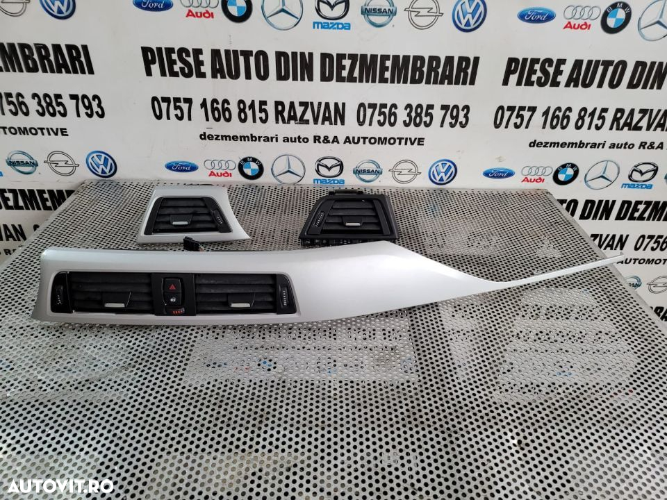 Grile Grila Ventilatie Bord Trim Ornament Bord BMW F30 F31 Volan Stanga ​Europa - 3