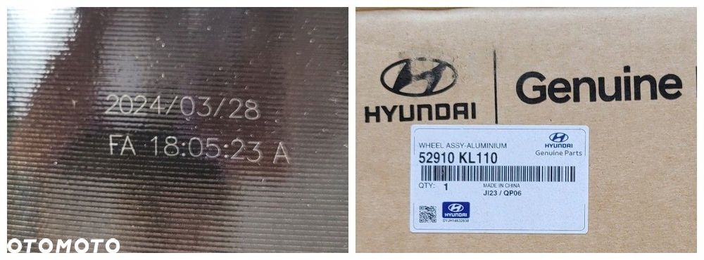 FELGA HYUNDAI IONIQ 6 7,5X18 18 ET51 5X114,3 67,1 52910-KL110 NOWA - 15