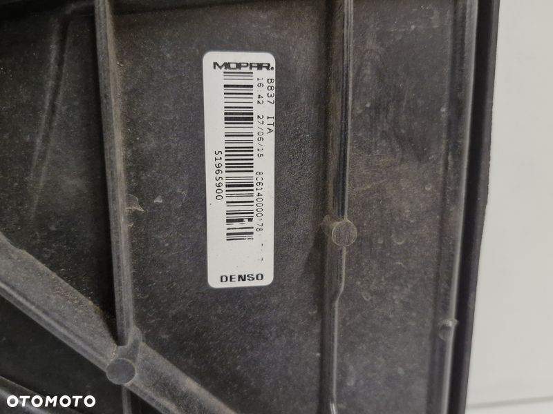 FIAT 500X 1.4T WENTYLATOR CHŁODNICY 51965900 52011163 - 12