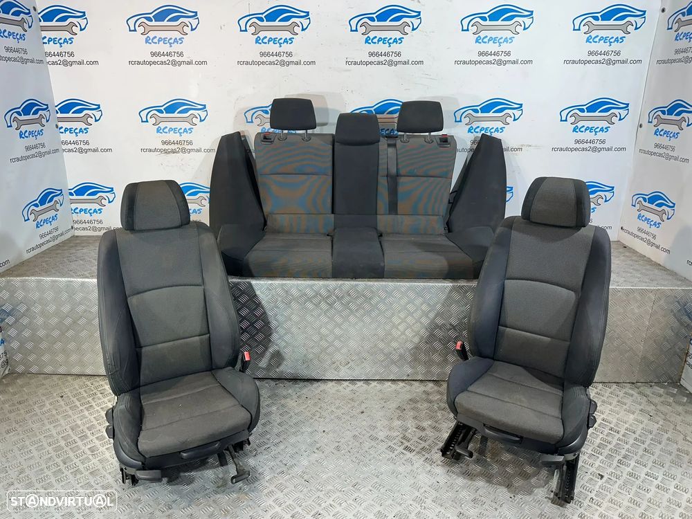 .Conjunto Bancos Tecido Originais Pack M BMW Serie 1 E87 5 Portas 2004 - 2012 - 3