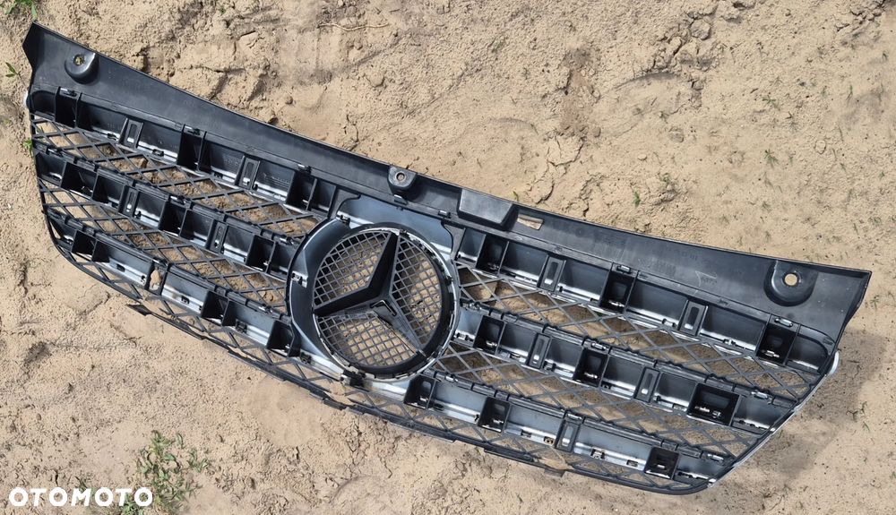 Grill Atrapa Znaczek Przód Przedni Mercedes Vito Viano 639 Lift Chrom - 2