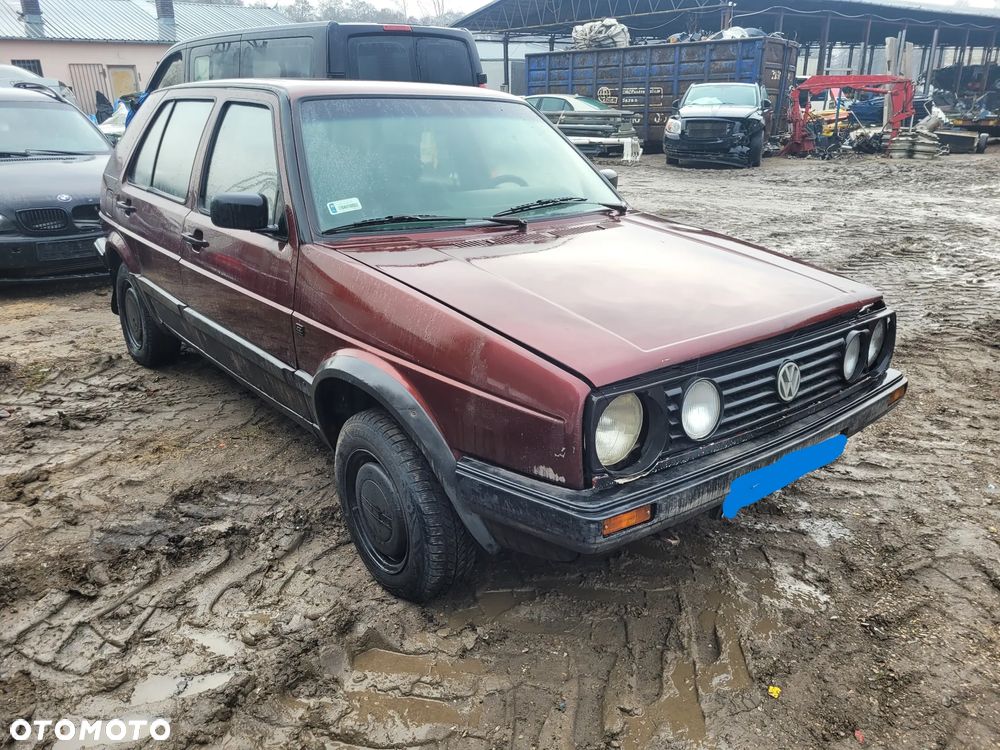 VW VOLKSWAGEN GOLF 2 II maska pokrywa silnika klapa bagażnika zderzak lampa reflektor pas przedni stop lampy - 1