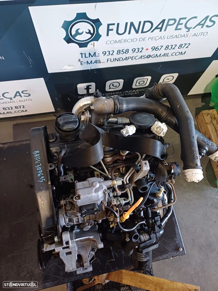 Motor Audi A4 1.9TDi 90Cv Ref: AHU - 4
