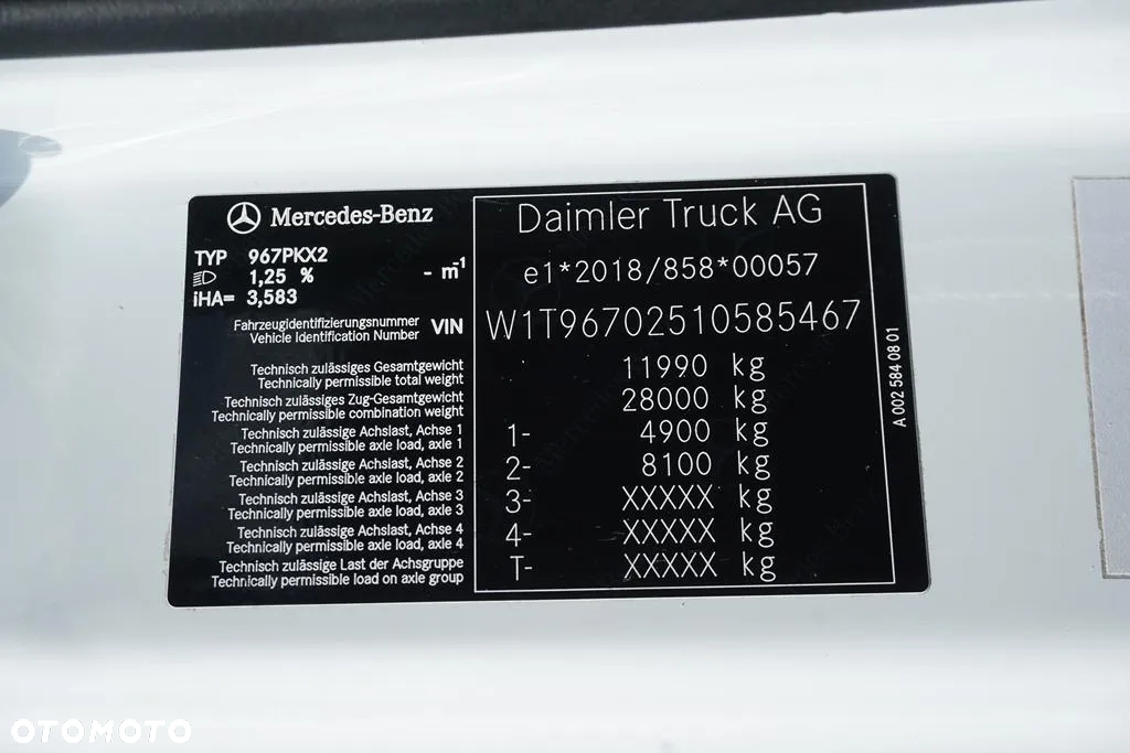 Mercedes-Benz ATEGO / 1227 / ACC / E 6 / FIRANKA / 18 PALET - 11