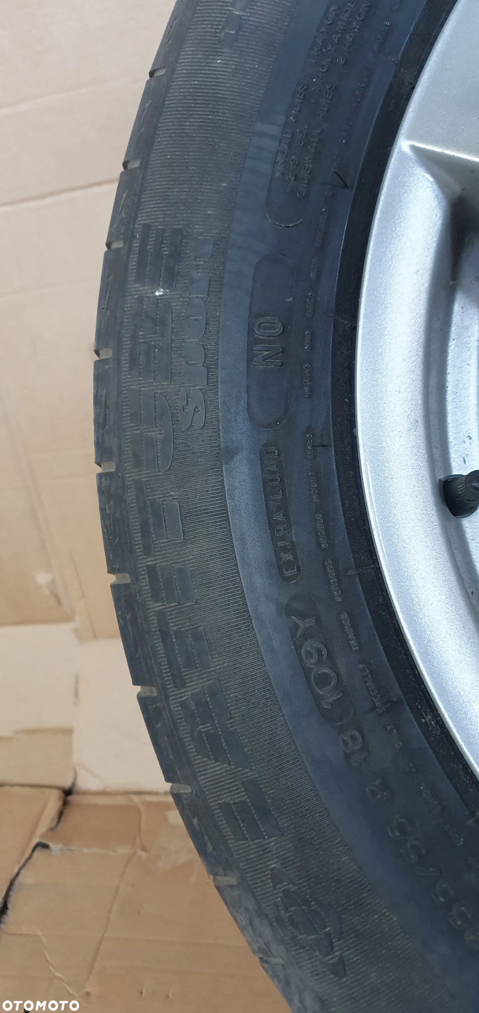 Alufelga felga aluminiowa 8J R18 ET52 5x112 Mercedes ML W163 KBA47961 - 7