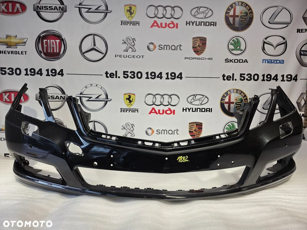 MERCEDES E-KLASSA W212 ELEGANCE ZDERZAK PRZEDNI PRZÓD NA SPRYSKI + 6xPDC NA CHROM NR A2128850025 R AUKCJI NZ1882 - 1