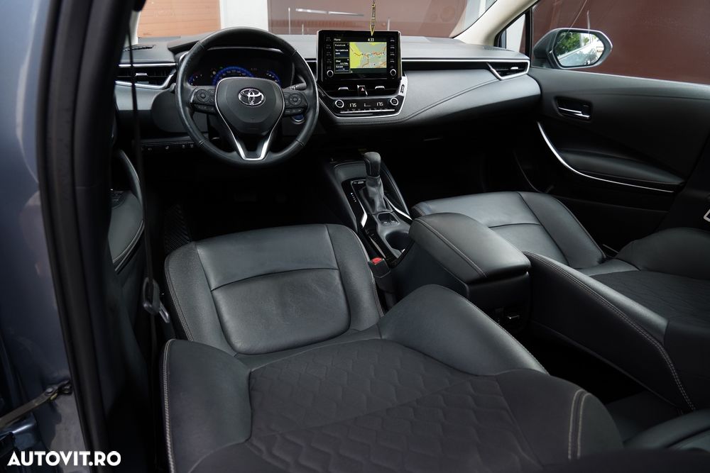 Toyota Corolla 1.8 HSD Exclusive tapiterie Neagra - 22