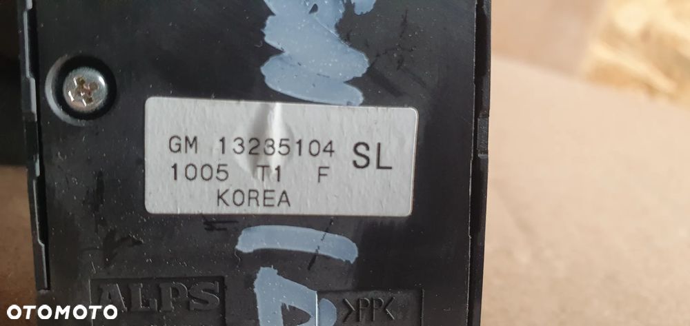 Panel przełącznik regulacji fotela kierowcy lewy Opel Insignia A 13285104 - 6