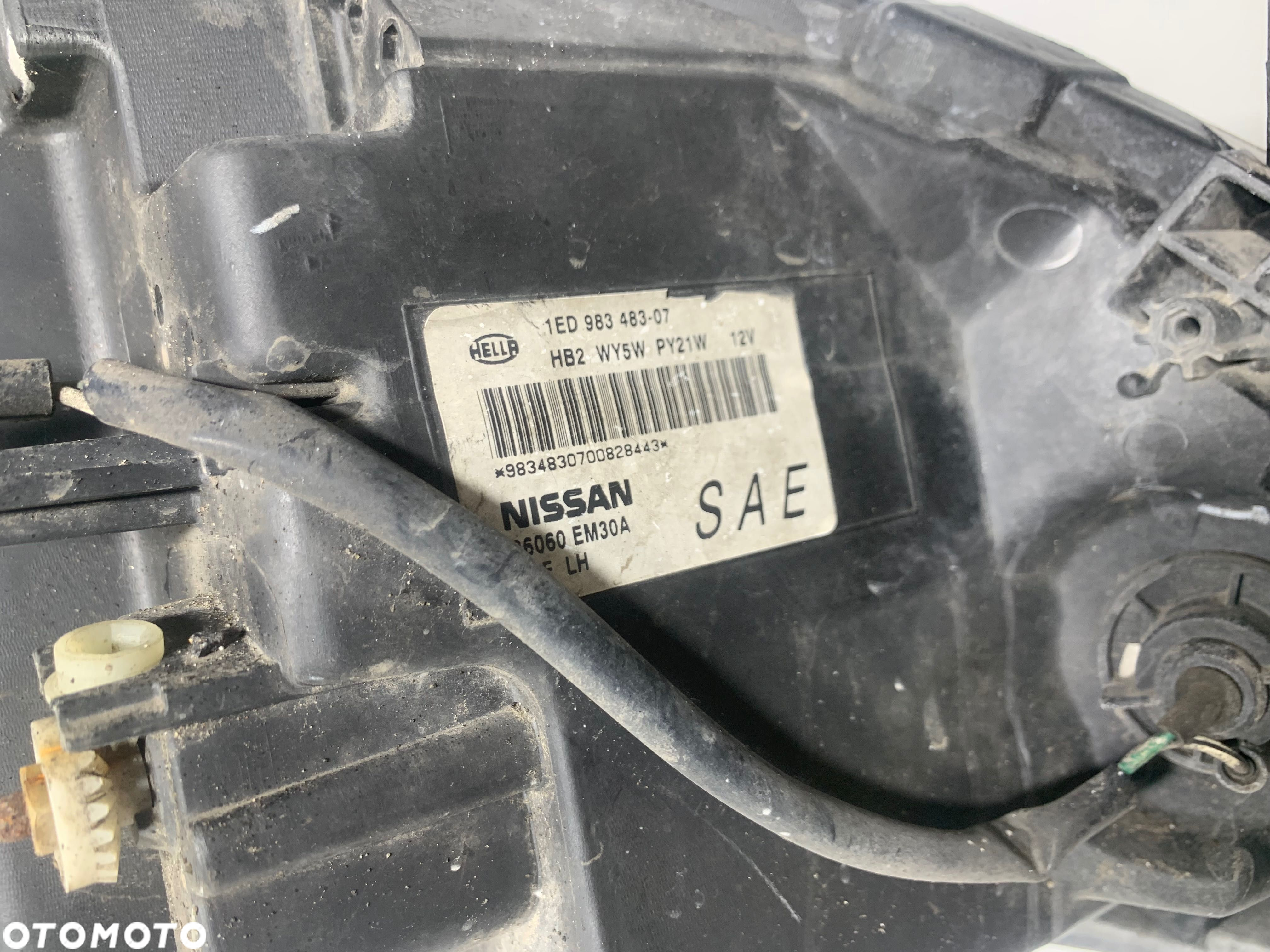 Lampa przód przednia prawa NISSAN TIDA - 8