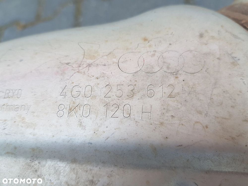 Tłumik wydechowy końcowy Audi A6 C7 4G0253612M - 5