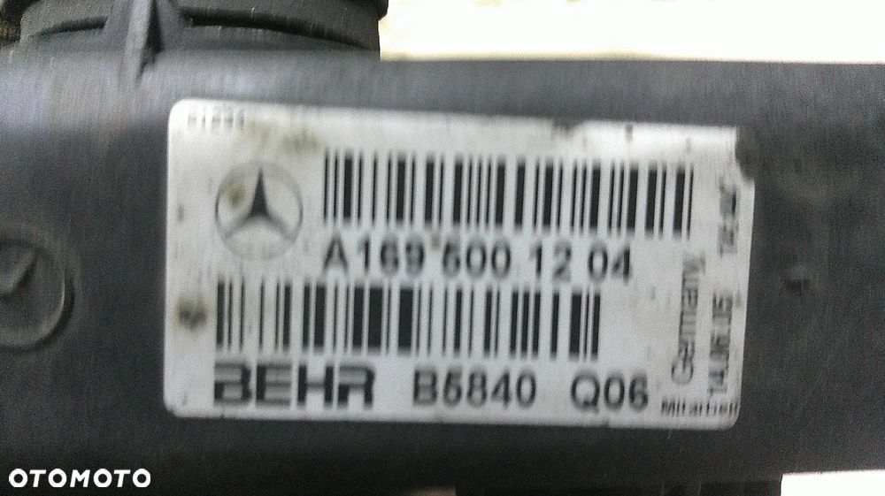 MERCEDES B KLASA W245 2.0 CDI CHŁODNICA WODY - 3