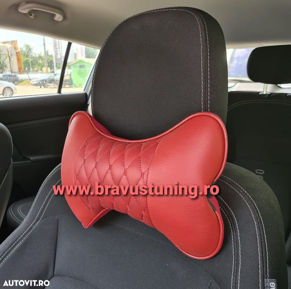 Perne tetiera auto 2 buc/set Piele Ecologica - 5