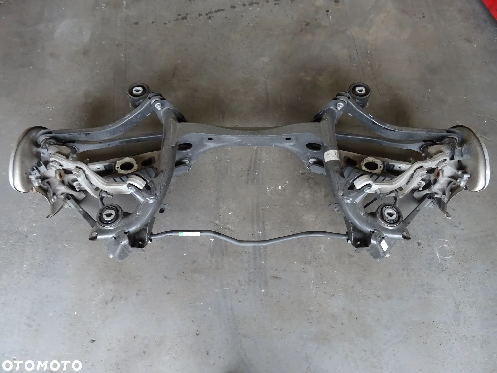 8W0505235AN wozek belka sanki tyl Audi A4 B9 8W LIFT czesci - 1
