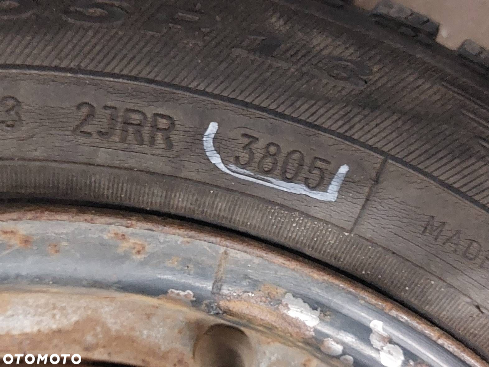 KOŁO FELGA OPONA ZAPAS 4x98 5Jx13 ET33 FI58,1 155/65R13 FIAT SEICENTO - 5