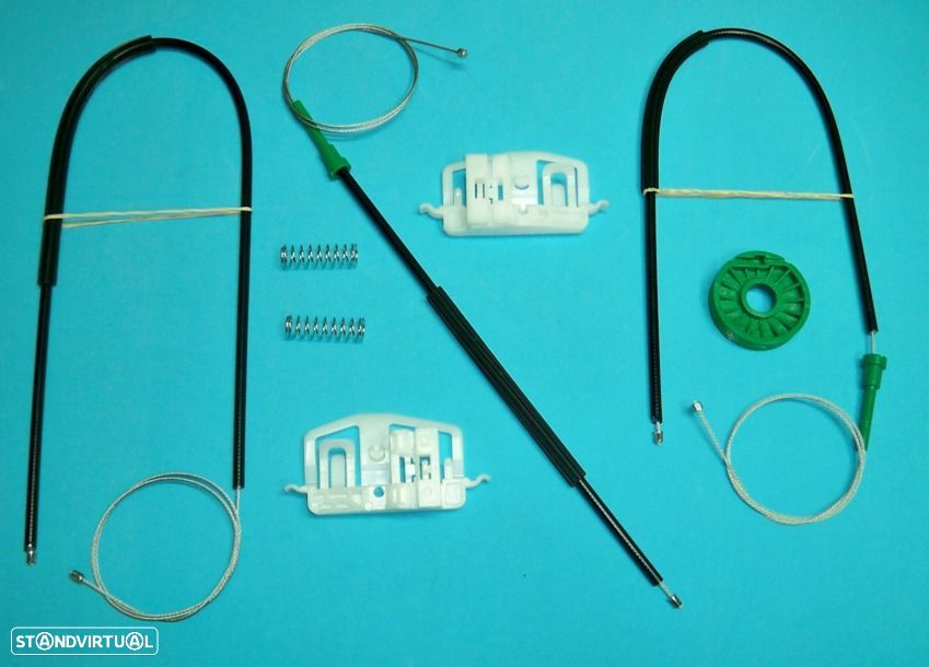 kit reparação elevador vidros Ford Fiesta 2002-2008  (3 portas )NOVO - 1