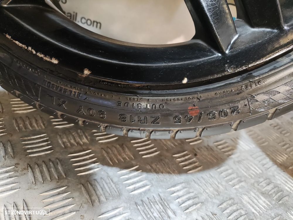 JANTES ORIGINAIS BMW PACK M STYLE 208 208M 18 POLEGADAS 7.5J ET49 8J ET49 5X120 BMW SERIE 1 E87 E88 E81 E82 F20 F21 - 17