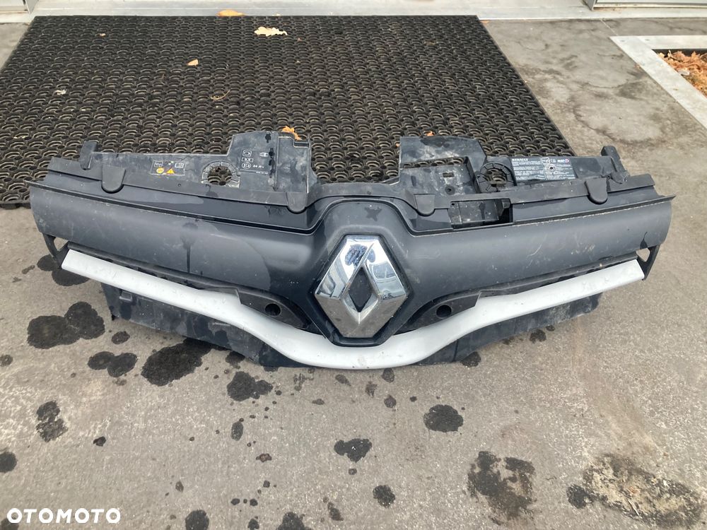 Renault Kangoo 2 II LIFT 3 III ATRAPA grill zderzaka pas górny podstawa grilla wzmocnienie górne czasza 620364016R 623101381R - 12