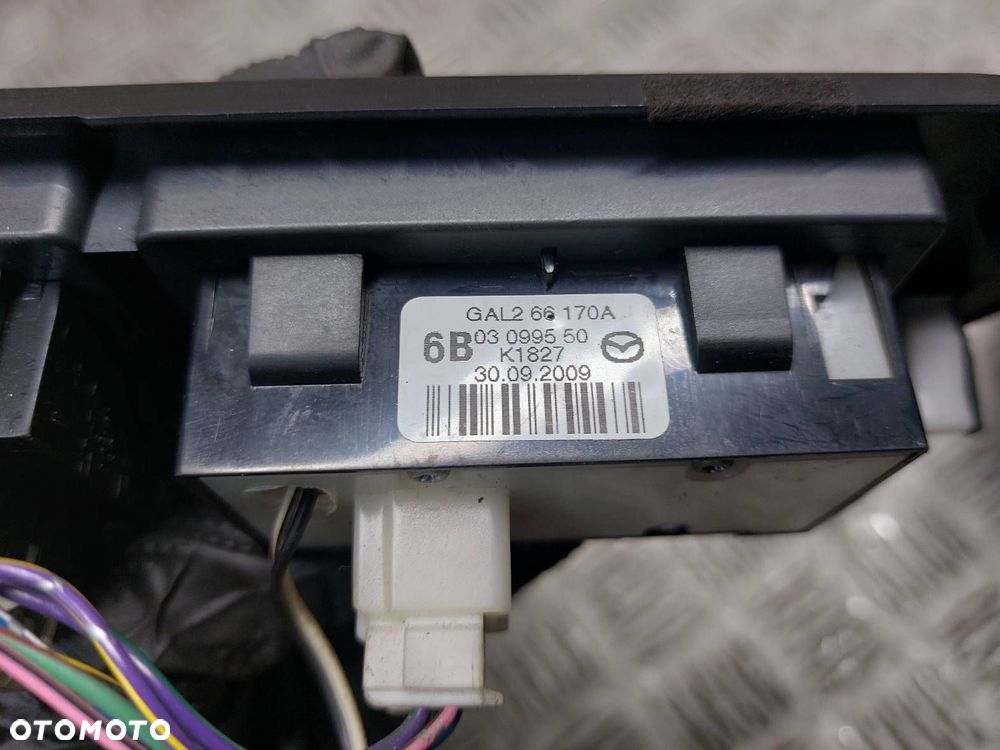 PRZEŁĄCZNIK PARKOWANIA MAZDA 6 II GS1D66PS0A GS1D-55443 GAL266170A - 4