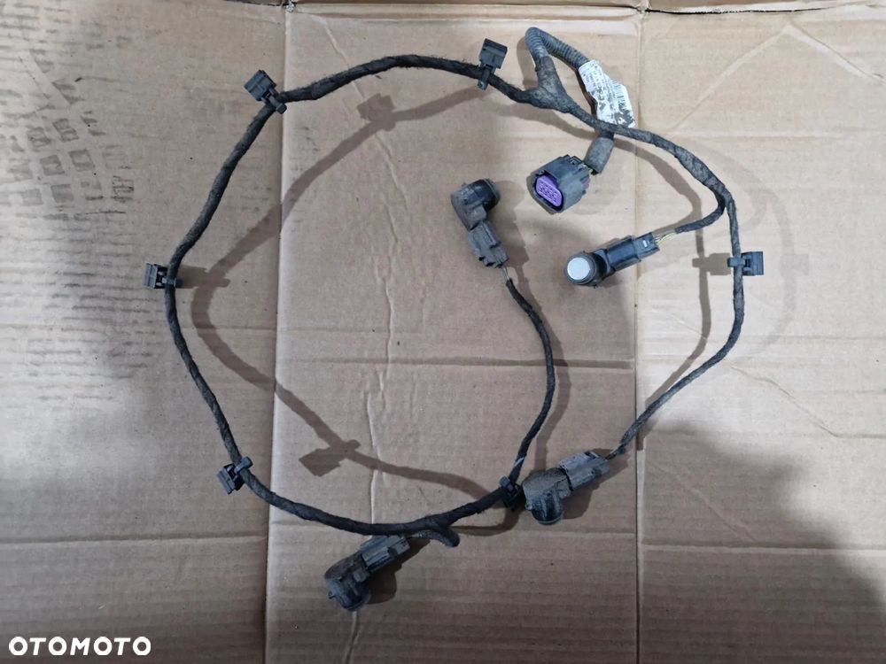 Wiązka PDC czujniki parkowania Opel Meriva B II tył 13252869 - 1