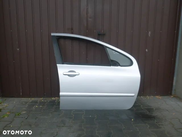 DRZWI PRAWY PRZÓD PRAWE PRZEDNIE KOMPLETNE PEUGEOT 307 01-05 KOLOR EZRC - 1