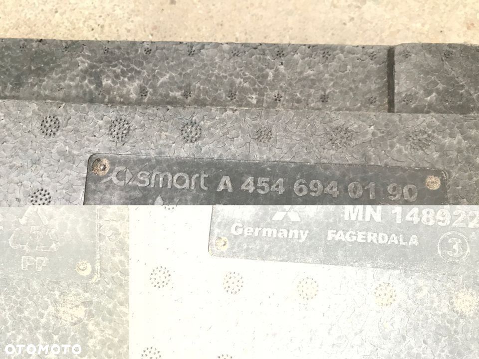 Wkład koła zapasowego Mitsubishi Colt VI Z30 Smart Forfour w454 04-12r. styropian bagażnika pokrywa - 4